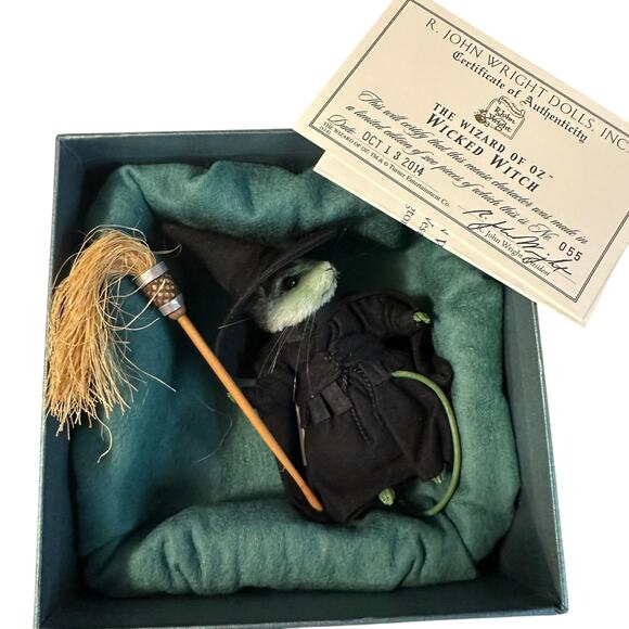 R John Wright Wizard of Oz Mice Complete Set of 8 All Matched #055 Boxes / Cert - Picture 6 of 12